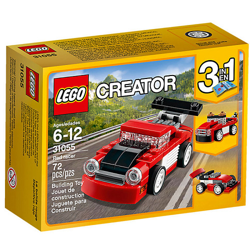 LEGO Creator Красная гоночная машина 31055