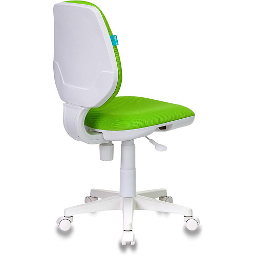 Кресло детское Бюрократ CH-W213/TW-18 салатовый TW-18 (пластик белый)