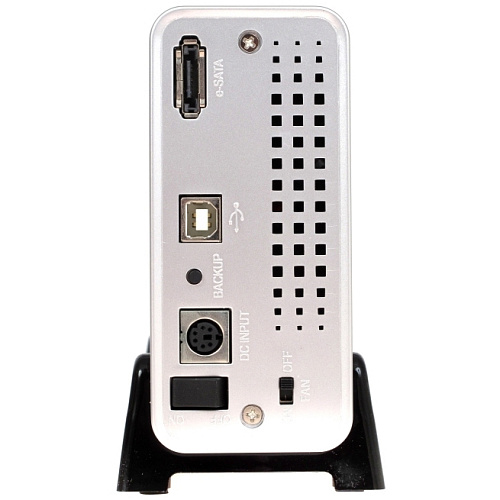 Корпус 3.5" AgeStar SCB3AH1T, SATA-USB2.0, eSATA