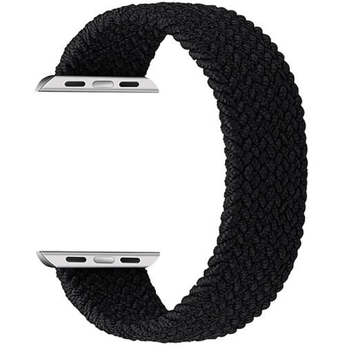 Ремешок для умных часов Нейлоновый ремешок для умных часов Deppa Band Mono для Apple Watch 38/40 mm черный