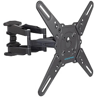 Кронштейн наклонно-поворотный Kromax ATLANTIS-45 22-65' до 45кг Vesa до 400x400 black