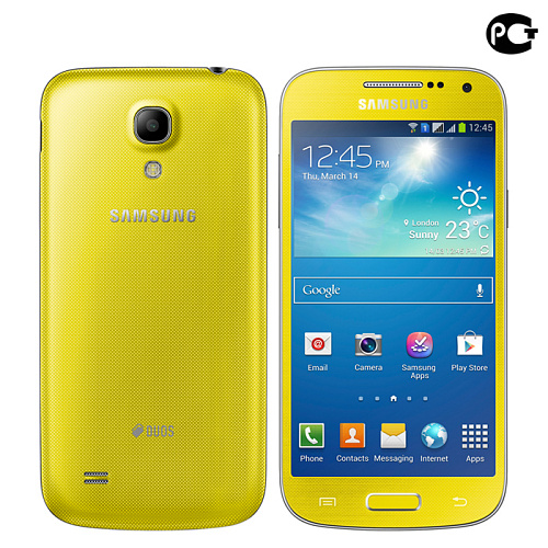 Смартфон Samsung I9192 Galaxy S4 mini Duos 8GB Yellow