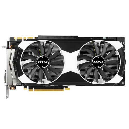 Видеокарта MSI 6144Mb GF GTX 980Ti 6GD5T OC  DVI, HDMI, 3xDP