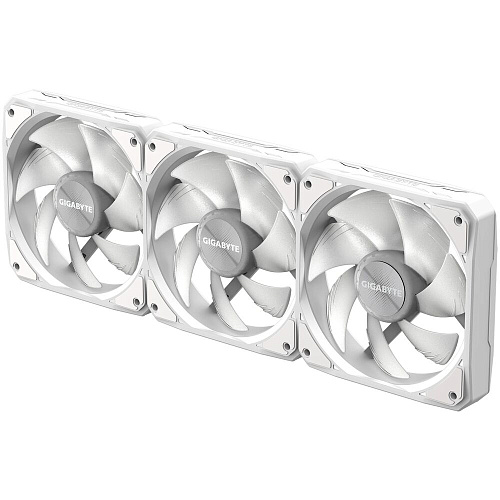 Вентилятор 120x120 Gigabyte 120 ARGB PWM 600-2200rpm (3-Pack) White
