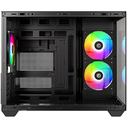 Корпус MicroATX Miditower ID-Cooling View 500 ARGB Black