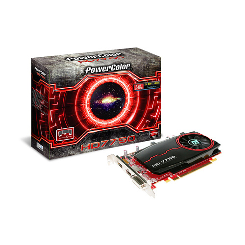 Видеокарта PowerColor 1024Mb HD7750 AX7750 1GBD5-DH DVI, DP, HDMI OEM