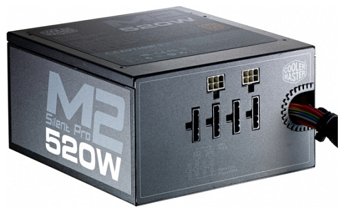 Корпус 520W P4 Cooler Master Silent Pro M2 RS-520-SPM2E3