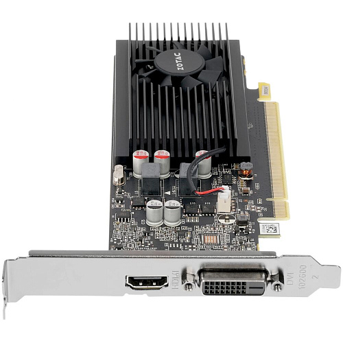 Видеокарта Zotac GeForce GT 1030 2048Mb, GT 1030 (ZT-P10300A-10L) DVI-D, HDMI Ret