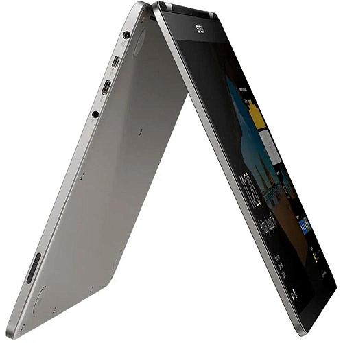 Ноутбук ASUS VivoBook Flip 14 TP401MA-BZ261T Celeron N4020/4Gb/128Gb SSD/14" HDTouch/Win10 Grey