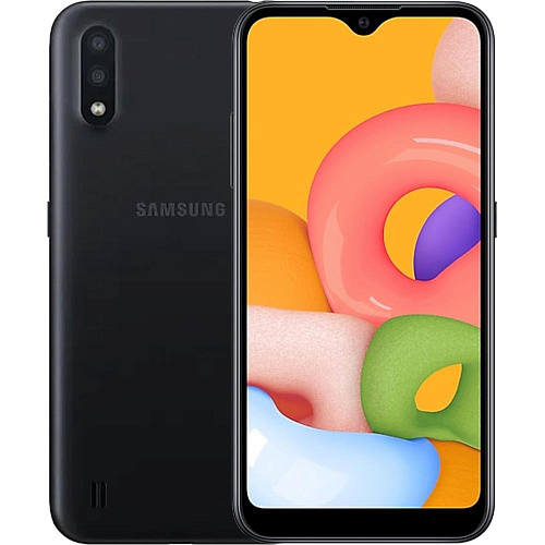 Смартфон Samsung Galaxy A01 SM-A015 16Gb черный