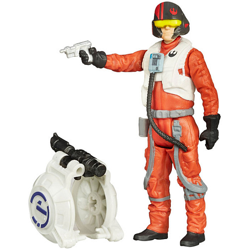 Star Wars Фигурка 9,5 см Космическая миссия (боец Сопротивления По Дамерон)