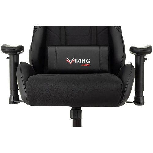 Кресло для геймера Zombie VIKING 4 AERO Edition черный ткань/эко.кожа с подголов. крестов. пластик