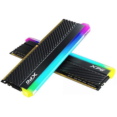 Модуль памяти DIMM 64Gb 2х32Gb DDR4 PC28800 3600MHz ADATA XPG Spectrix D45G RGB Black (AX4U360032G18I-DCBKD45G)