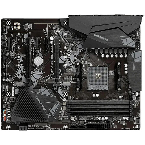 Материнская плата Gigabyte B550 Gaming X V2 B550 Socket AM4 4xDDR4, 4xSATA3, RAID, 2xM.2, 2xPCI-E16x, 4xUSB3.2, DVI-D, HDMI, Glan, ATX УЦЕНКА