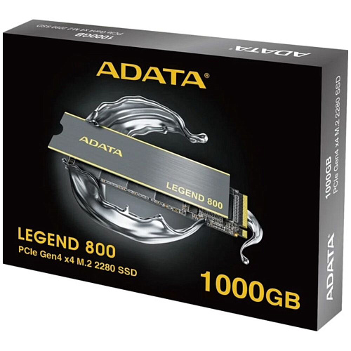 Внутренний SSD-накопитель 1000Gb A-Data Legend 800 ALEG-800-1000GCS M.2 2280 PCIe NVMe 4.0 x4