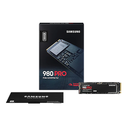 Внутренний SSD-накопитель 500Gb Samsung 980 Pro (MZ-V8P500BW) M.2 2280 PCI-E 4.0 x4
