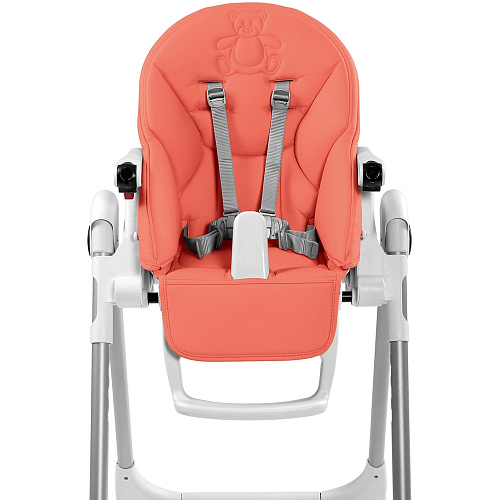 Стульчик для кормления Peg-Perego Prima Pappa Follow Me (Bear Coral)