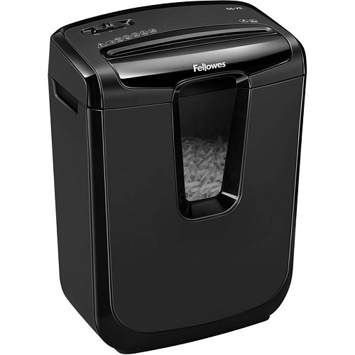 Уничтожитель бумаг Fellowes PowerShred M-7C (секр.P-3)/фрагменты/7лист./14лтр./скрепки/скобы/пл.карты