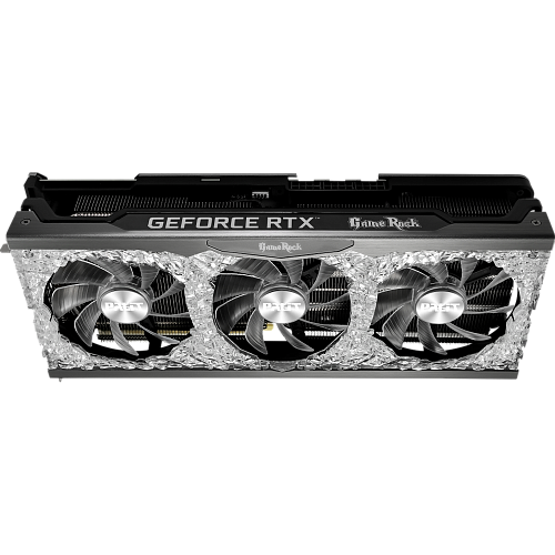 Видеокарта Palit GeForce RTX 3080 10240Mb, GameRock OC (NED3080H19IA-1020G) 1xHDMI, 3xDP, Ret