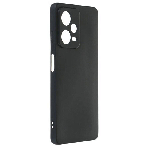 Чехол для Xiaomi Redmi Note 12 Pro Plus 5G Zibelino Soft Matte черный