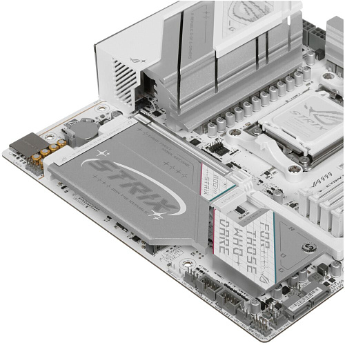 Материнская плата ASUS ROG Strix B850-G Gaming WiFI B850 Socket AM5 4xDDR5, 2xSATA3, RAID, 4xM.2, 1xPCI-E16x, 6xUSB3.2, 2xUSB3.2 Type C, DP, HDMI, WiFi, 2.5Glan, mATX