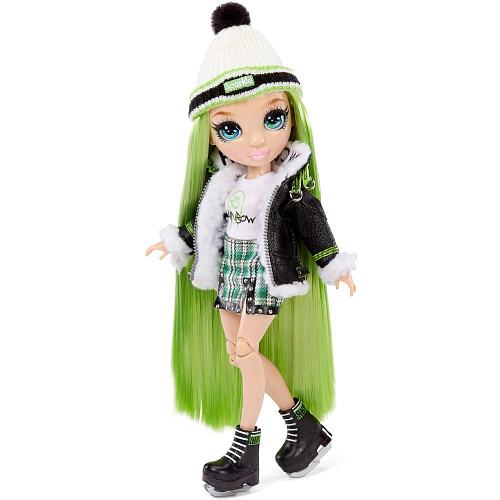 Игровой набор Rainbow High Winter Break Fashion Doll- Jade Hunter (Green) 574781