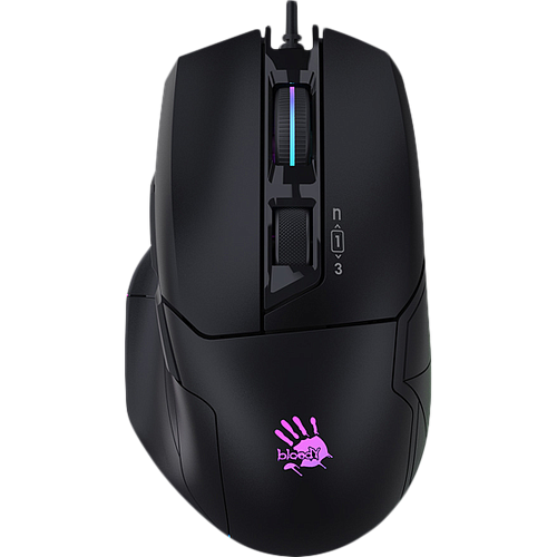 Мышь A4Tech Bloody W70 Max Black проводная