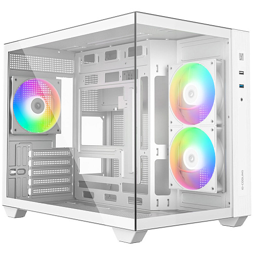Корпус MicroATX Miditower ID-Cooling View 500 ARGB Wh White