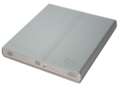 Внешний привод DVD±R/±RW 3Q 3QODD-T103-TS08 USB 2.0 серебро