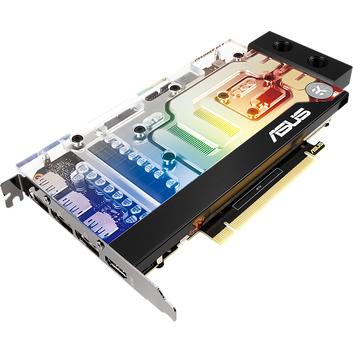 Видеокарта ASUS GeForce RTX 3070 8192Mb, EKWB 8G (RTX3070-8G-EK) HDMI, 3xDP, Ret