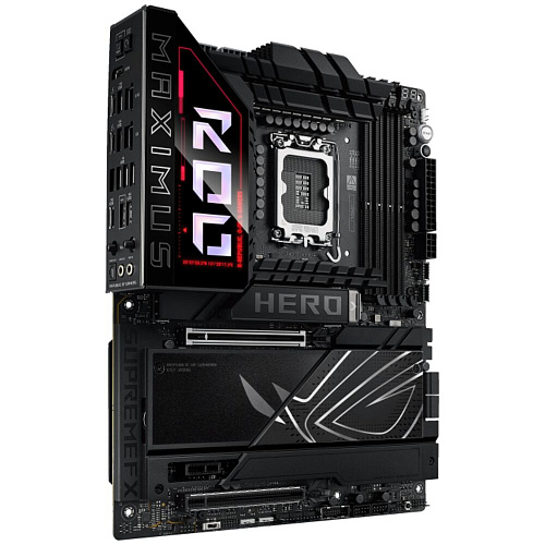 Материнская плата ASUS ROG Maximus Z890 Hero Z890 Soc-1851 4xDDR5, 4xSATA3, RAID, 6хM.2, 4xPCI-E16x, 9xUSB3.2, 2xUSB3.2 Type C, DP, HDMI, WiFi, 2xGlan, ATX
