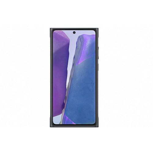Чехол для Samsung Galaxy Note 20 SM-N980 Clear Protective Cover чёрный\прозрачный УЦЕНКА