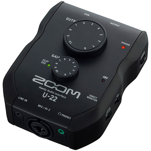 Аудиоинтерфейс Zoom U-22 