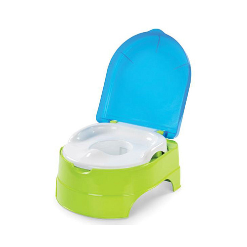 Горшок детский Summer Infant My Fun Potty (2 в 1) салатово-голубой