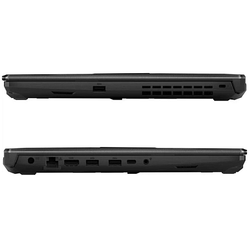 Ноутбук ASUS TUF Gaming FA506NCQ-HN031 AMD Ryzen 7 170/16Gb/512Gb SSD/NV RTX3050 4Gb/15.6" FullHD/DOS Black