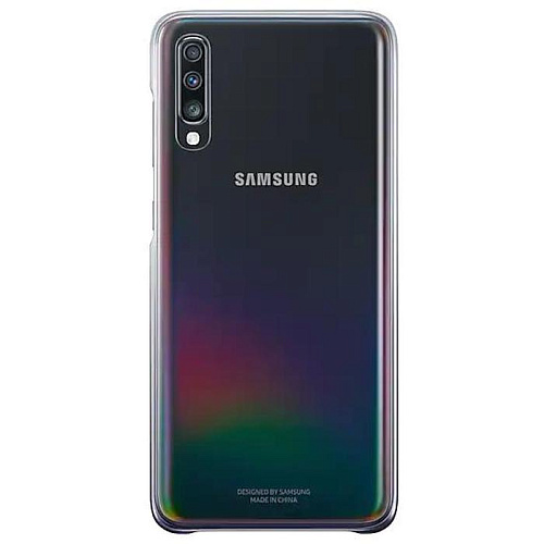 Чехол для Samsung Galaxy A70 (2019) SM-A705 Gradation Cover черный
