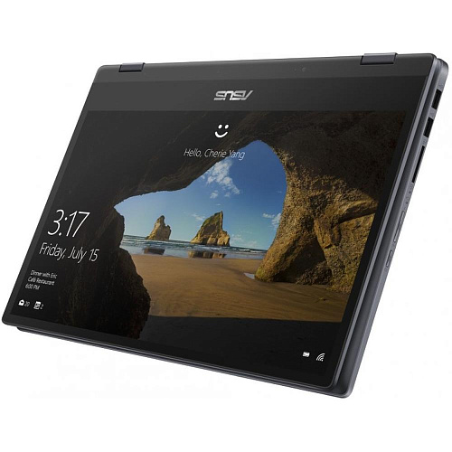 Ноутбук ASUS VivoBook Flip 14 TP412FA-EC518T Pentium N5405/4Gb/128Gb SSD/14" FullHD Touch/Win10 Grey
