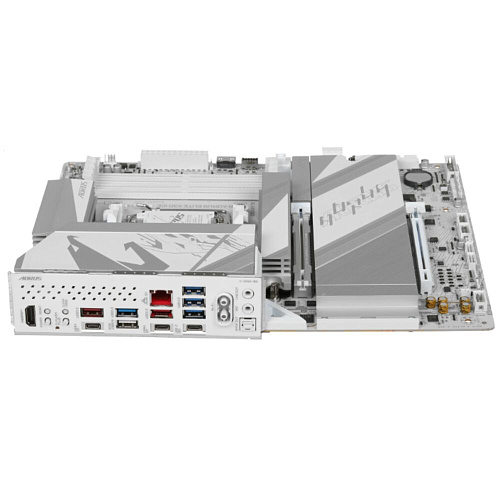 Материнская плата Gigabyte X870 AORUS Elite X3D Ice Socket-AM5 AMD X870 4xDDR5, 2xSATA3, RAID, 4xM.2, 2xPCI-E16x, 6xUSB3.2, 3xUSB3.2 Type C, HDMI, WiFi, 5Glan, ATX