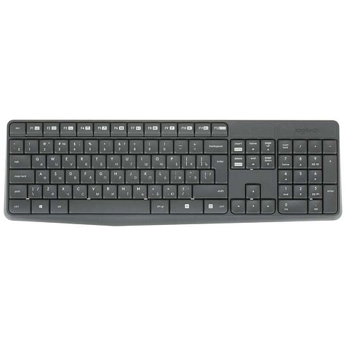 Клавиатура+мышь Logitech Wireless Combo MK235 Black УЦЕНКА