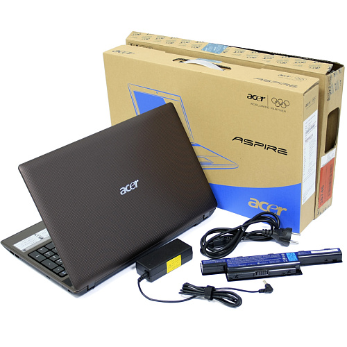 Ноутбук Acer Aspire 5742G-5464G50Micc Core i5 460M/4Gb/500Gb/DVD/ATI 5470/15.6"/W7HB 64 brown