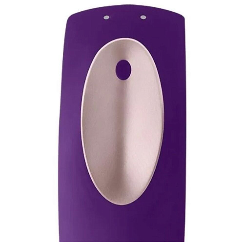 Вибратор для пар Satisfyer Partner Plus Remot, фиолетовый