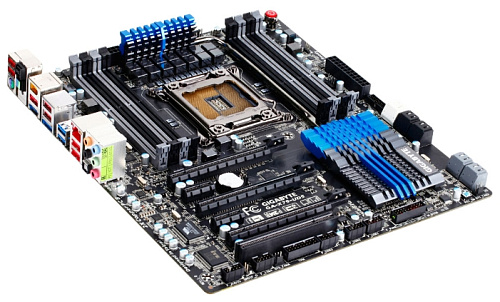 Материнская плата Gigabyte GA-X79-UD5 Soc-2011, X79, 8xDDR3, 3xPCI-Ex16, 6xSATA3, Raid, 2xIEEE1394a, 2xeSATA, 4xUSB3.0, GLan, Wi-Fi, Bluetooth EATX УЦЕНКА