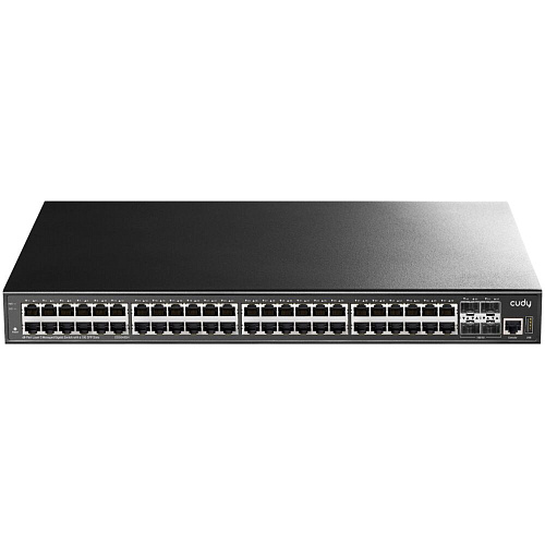 Коммутатор Cudy GS5048S4 (L3) 48x1Гбит/с 4SFP+ управляемый