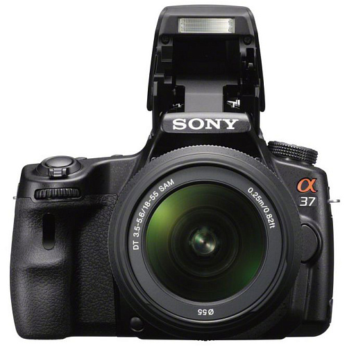 Зеркальная фотокамера Sony Alpha SLT-A37K kit  16,1Mp 18-55mm  black
