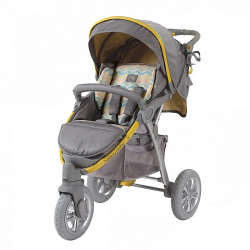 Прогулочная коляска Happy Baby Neon Sport Yellow