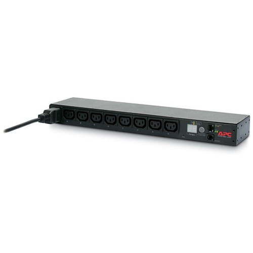 ИБП Блок распределения питания APC AP7921B Rack PDU, Switched, 1U, 16A, 208/230V, (8)C13