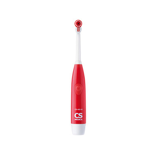 Электрическая зубная щётка CS Medica CS-465, красная
