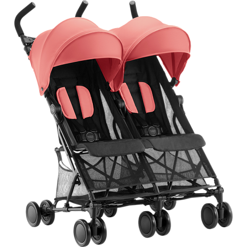Коляска для двойни Britax Holiday Double Coral Peach