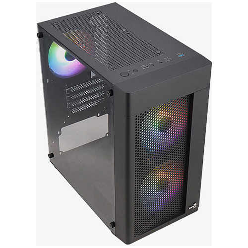 Корпус MicroATX Minitower Formula Hexform-G-BK-v2 Black
