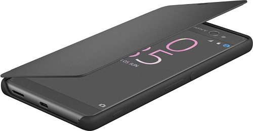 Чехол для Sony F3211/F3212 Xperia XA Ultra Sony Flip-cover SCR60 Black, черный 